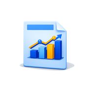 Icono de datos dispersos